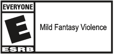 Rated E for Everyone by the ESRB for Mild Fantasy Violence